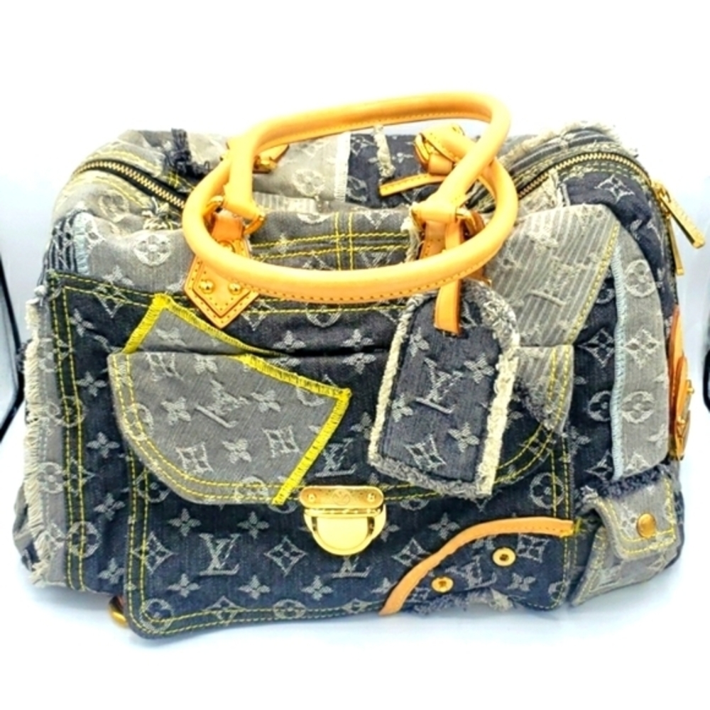 LOUIS VUITTON BAG ONE SIZE COLOR BLACK & GRAY 100% AUTHENTIC